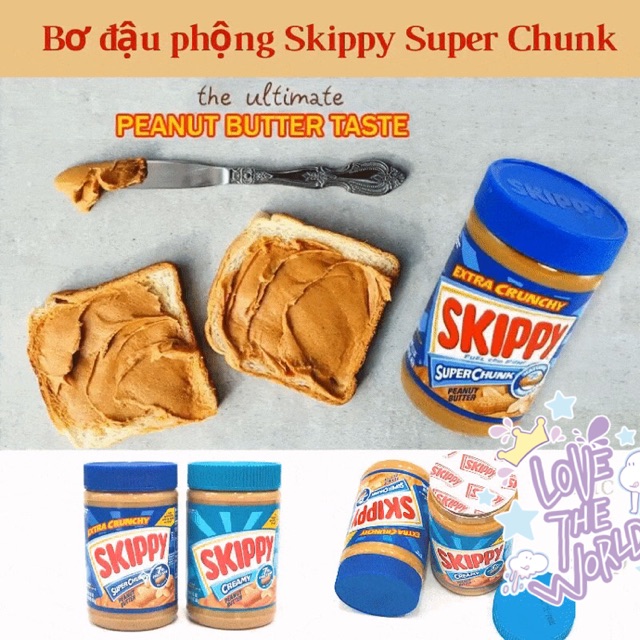 BƠ ĐẬU PHỘNG SKIPPY SUPER CHUNK