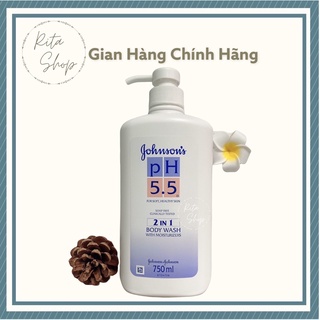 Sữa tắm Johnson’s 2in1 pH 5.5 750ml