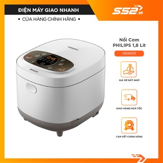 Nồi Cơm Điện Tử Philips 1.8 Lít HD4533 - Bảo Hành Chính Hãng