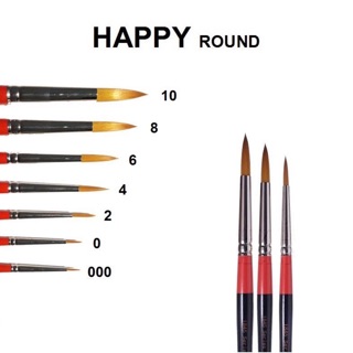CỌ VẼ HAPPY ROUND