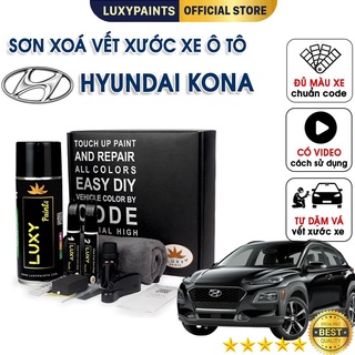 Sơn xóa vết xước xe ô tô Hyundai Kona LUXYPAINTS, màu chuẩn theo Code dễ sử dụng độ bền cao - LP01HYKO