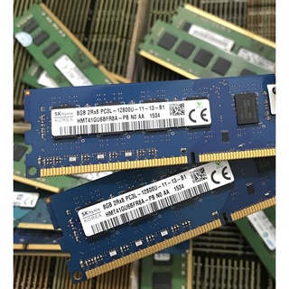 Ram Hynix Samsung Kingston DDR3 8GB 1600MHz PC3L-12800U 1.35V Dùng Cho Máy Tính Để Bàn PC Desktop