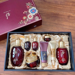 set dưỡng da Whoo đỏ dưỡng ẩm sâu chống lão hoá bổ sung tân dịch cho da săn chắc rạng rỡ hg cty có tem