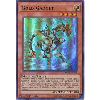 Thẻ bài Yugioh - TCG - Gold Gadget / MVP1-EN018'