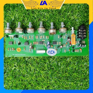 mạch micro ampli 6 volume