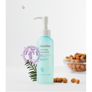 GEL TẨY TRANG INNISFREE BIJA TROUBLE CLEANSING GEL