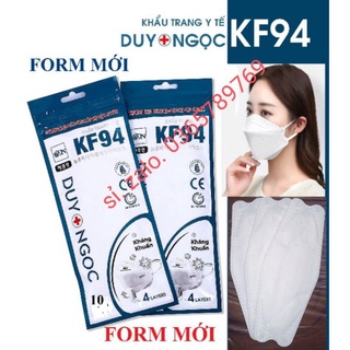 THÙNG 300 CHIẾC- KHẨU TRANG 4D/KF94 DUY NGỌC- KHẨU TRANG Y TẾ DUY NGỌC CHÍNH HÃNG