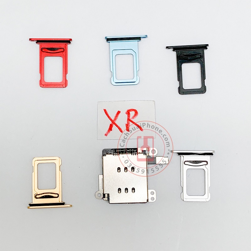 Ổ 2 Sim và Khay 2 Sim XR