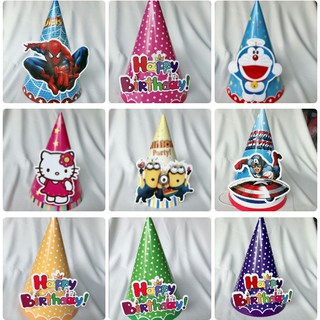 Nón Sinh Nhật 3D(1 cái) trang trí sinh nhật cho bé Phụ kiện trang trí sinh nhật happy birthday phụ kiện trang trí tiệc