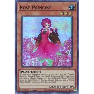 Thẻ bài Yugioh - TCG - Rose Princess / KICO-EN017'
