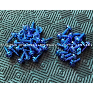Ốc TITAN 5li răng thưa và nhuyễn găn nhiều vị trí cho xe máy