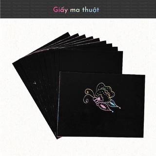 Giấy ma thuật giúp bé sáng tạo