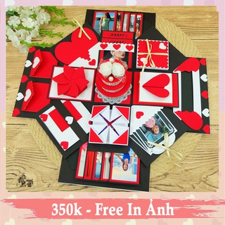 [ FREE SHIP] Hộp quà LOVE BOX L14