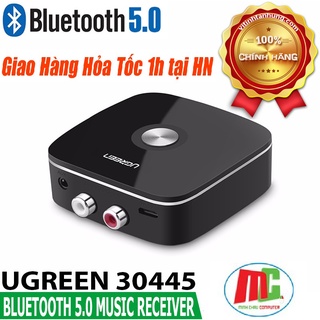 [Mã ELHACE giảm 4% đơn 300K] Bộ Thu Bluetooth 5.0 Cho Loa, Amply Ugreen 30445 - Hàng Chính Hãng BH 18 Tháng