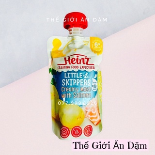Thức Ăn Nghiền Heinz Cá Hồi Salmon 6m+