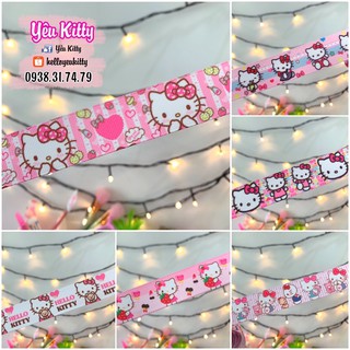 Dây ruy băng họa tiết Hello kitty Hellokitty - 1 mét
