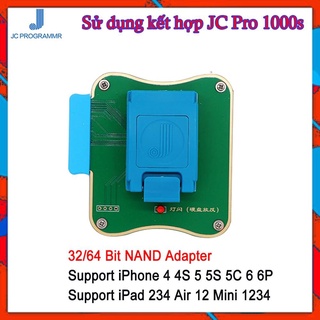 Đế JC NAND 32&amp;64bit đổi thông tin ổ cứng i.Phone 4S-6 Plus và i.Pad ( sử dụng cho đế mẹ JC Pro1000s)