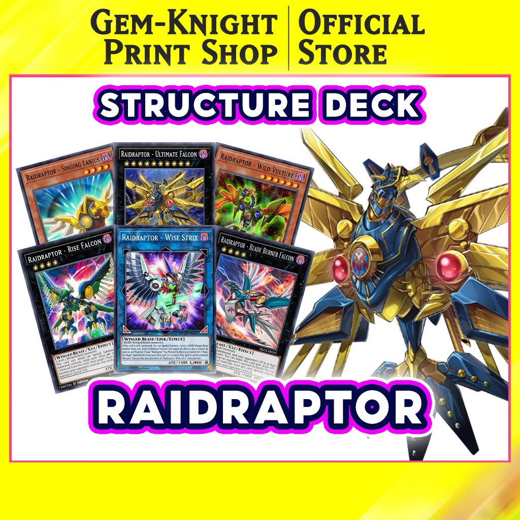 [Bài In] Bộ bài Yugioh - Structure Deck: Raidraptor