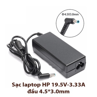 Bộ sạc pin ZIN cho Laptop HP Envy 19.5V 3.33A 65W đầu kim nhỏ (Kích thước đầu cắm 4.5x3.0mm)
