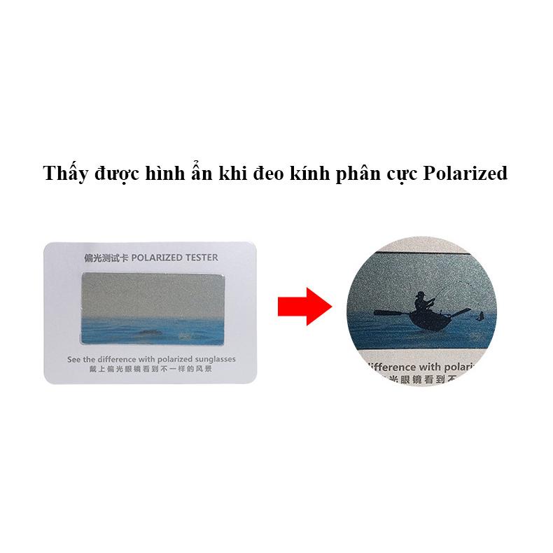 Thẻ thử phân cực Polarized [Ảnh thật]