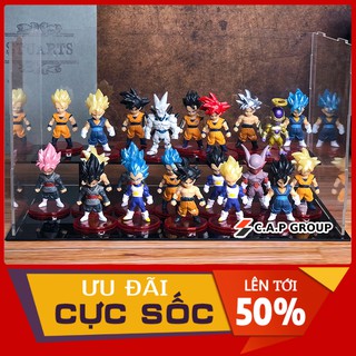 Mô hình nhân vật Dragon Ball 7 Viên Ngọc Rồng Songoku chibi - [Kiểu 1 Lẻ 19K / 1 nhân vật - Full bộ 21 nhân vật = 380K]