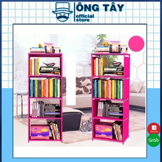 KỆ ĐỂ SÁCH LẮP GHÉP 4 TẦNG TIỆN DỤNG