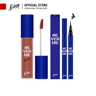 Combo Never Ever Die gồm 1 Son Kem Lì Bbia Never Die Tint 4.8g + 1 Kẻ Mắt Bbia Never Die Eyeliner 0.4g