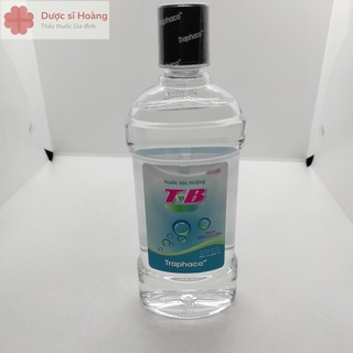 Nước Súc Miệng TB - Thơm Miệng, Sạch Khuẩn, Phòng Đau Họng, Sâu Răng - Traphaco 500ml
