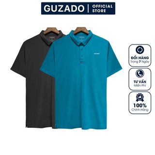 Áo Thun Polo Nam Cổ Bẻ Guzado Phong Cách Trẻ Trung Năng Động, Chất Cotton Mát Form Regular Fit GPL01
