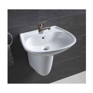 Chậu rửa mặt  cao cấp treo tường Keli 179, bảo hành 10 năm