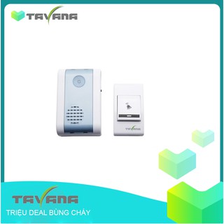Chuông cửa đơn Tavana DB-002 (Trắng)