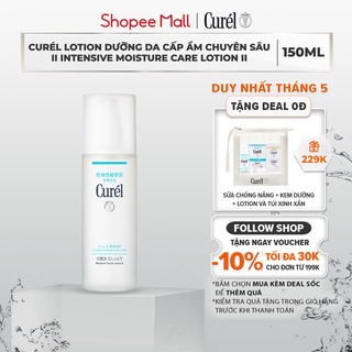 Lotion Dưỡng Da Cấp Ẩm Chuyên Sâu II Curel Intensive Moisture Care Lotion II 150ml