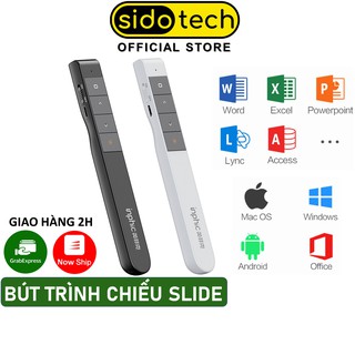 Bút Trình Chiếu Powerpoint Thuyết Trình Laser SIDOTECH Inphic L1P Chiếu Slide Điều khiển 2 Màn Hình / Pin Sạc / Xa 100m