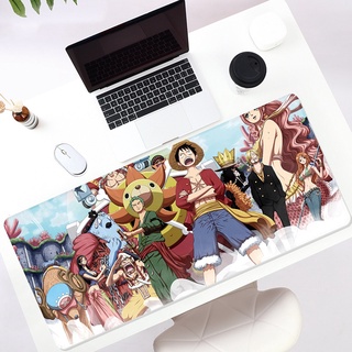 Lót chuột Anime,Lót chuột One Piece, Bàn di chuột 80x30 cm chống nước, chống bụi, di chuột êm