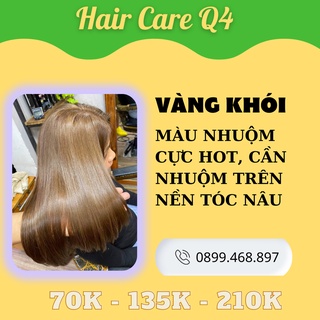 Màu nâu vàng ánh khói tặng kèm oxi