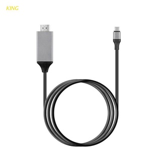 Cáp Chuyển Đổi USB 3.1 Type C Sang HDMI-Compatible Tương Thích Với Apple Macbook Galaxy S8 HuaWei Matebook Conve