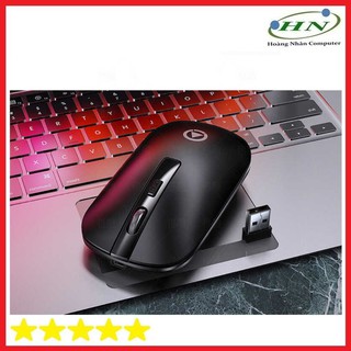 Chuột máy tính A8, chuột không dây có thể sạc pin như điện thoại, kết nối bluetooth và đầu thu USB