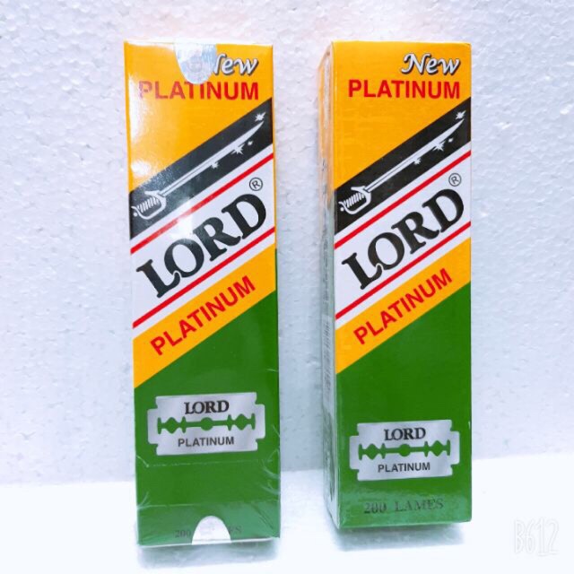 Lưỡi dao lam Lord hộp 200 lưỡi