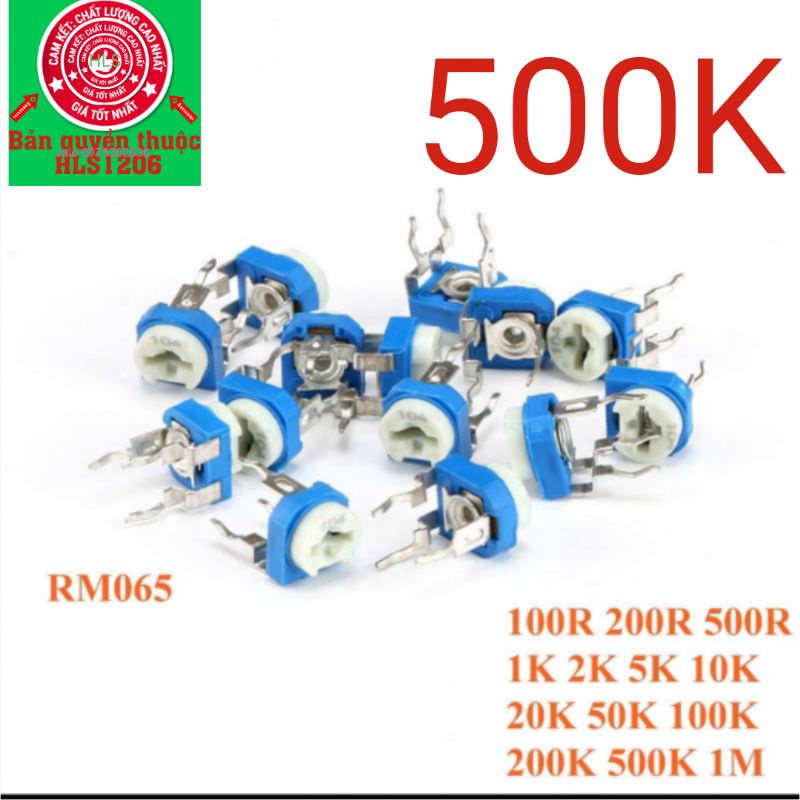 chiết áp RM065 (504 500k)