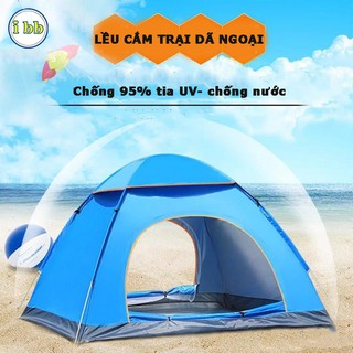 Lều cắm trại tự bung lều dã ngoại cao cấp dành cho 3-5 người (có ảnh thật cuối cùng khách feedback )