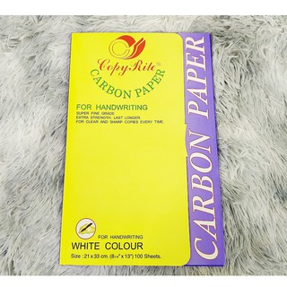 [Sỉ &amp; Lẻ] Giấy Than Trắng Dùng Scan Mẫu Thêu Lên Vải Tối Màu - Xấp 100 tờ