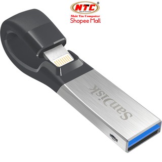 USB 3.0 OTG SanDisk iXpand 32GB / 64GB / 128GB for iPhone / iPad (Bạc) Hàng chính hãng
