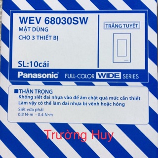 mặt 1,2,3 lỗ Panasonic - dòng WIDE