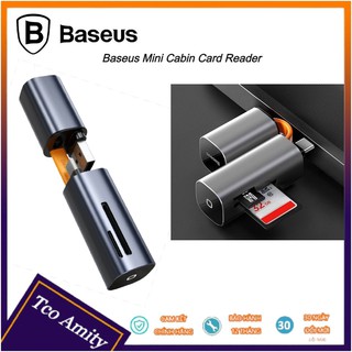 Đầu đọc thẻ nhớ đa năng cổng giao tiếp USB/ Type C Baseus cho Smartphone/ Tablet/ Macbook / Laptop (TF/SD Card Reader)