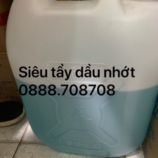 Tẩy dầu nhớt 1 lít hình minh họa 30lít