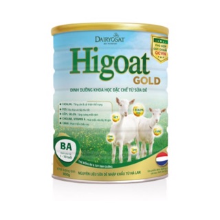 Sữa dê Higoat Gold BA loại 800g