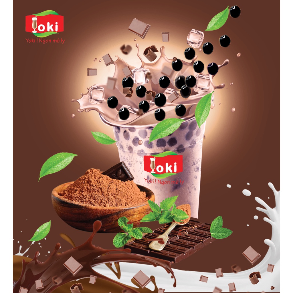 Yoki Trà sữa Chocolate 200g - 500g - 1kg