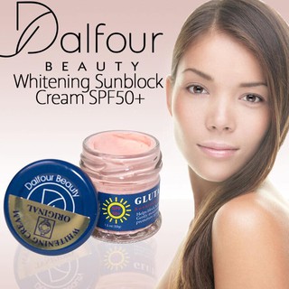 KEM PHÁP AUTHENNIC DALFOUR BEAUTY SUNBLOCK CREAM SPF50 - DƯỠNG TRẮNG, CHỐNG NẮNG NHẬP KHẨU CHÍNH HÃNG - 3315