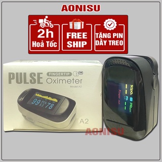 Máy Đo Nồng Độ Oxy Trong Máu SPO2 A2 LOẠI XỊN TẶNG KÈM PIN -  Máy Đo Oxy Trong Máu , Nhịp Tim  AONISU