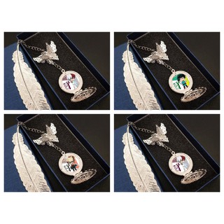 ( không kèm hộp ) Bookmark in hình BOKU NO HERO ACADEMIA Học Viện Anh Hùng anime chibi